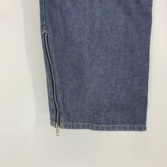 Vintage Sean John Zipper Hem Straight Leg Jeans Mens Size 42 Blue Denim 44x33 - Picture 7 of 11